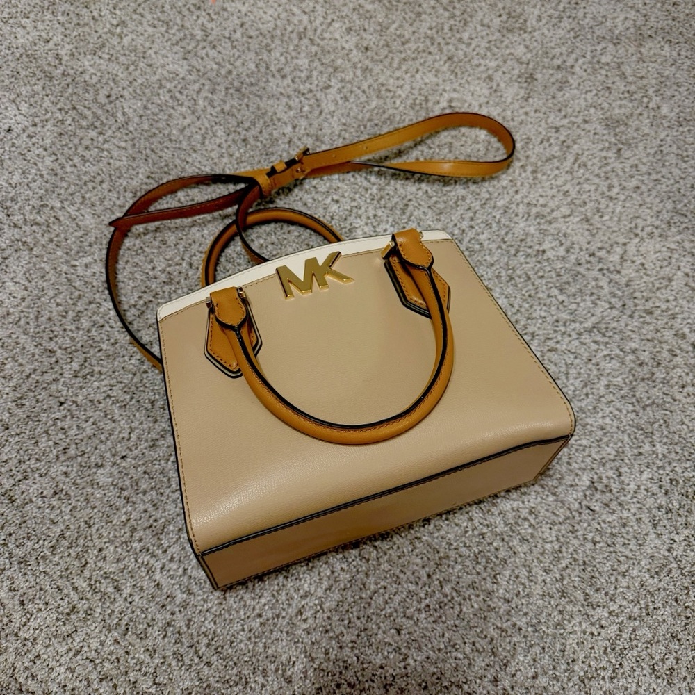 Michael Kors Tan Leather Handbag